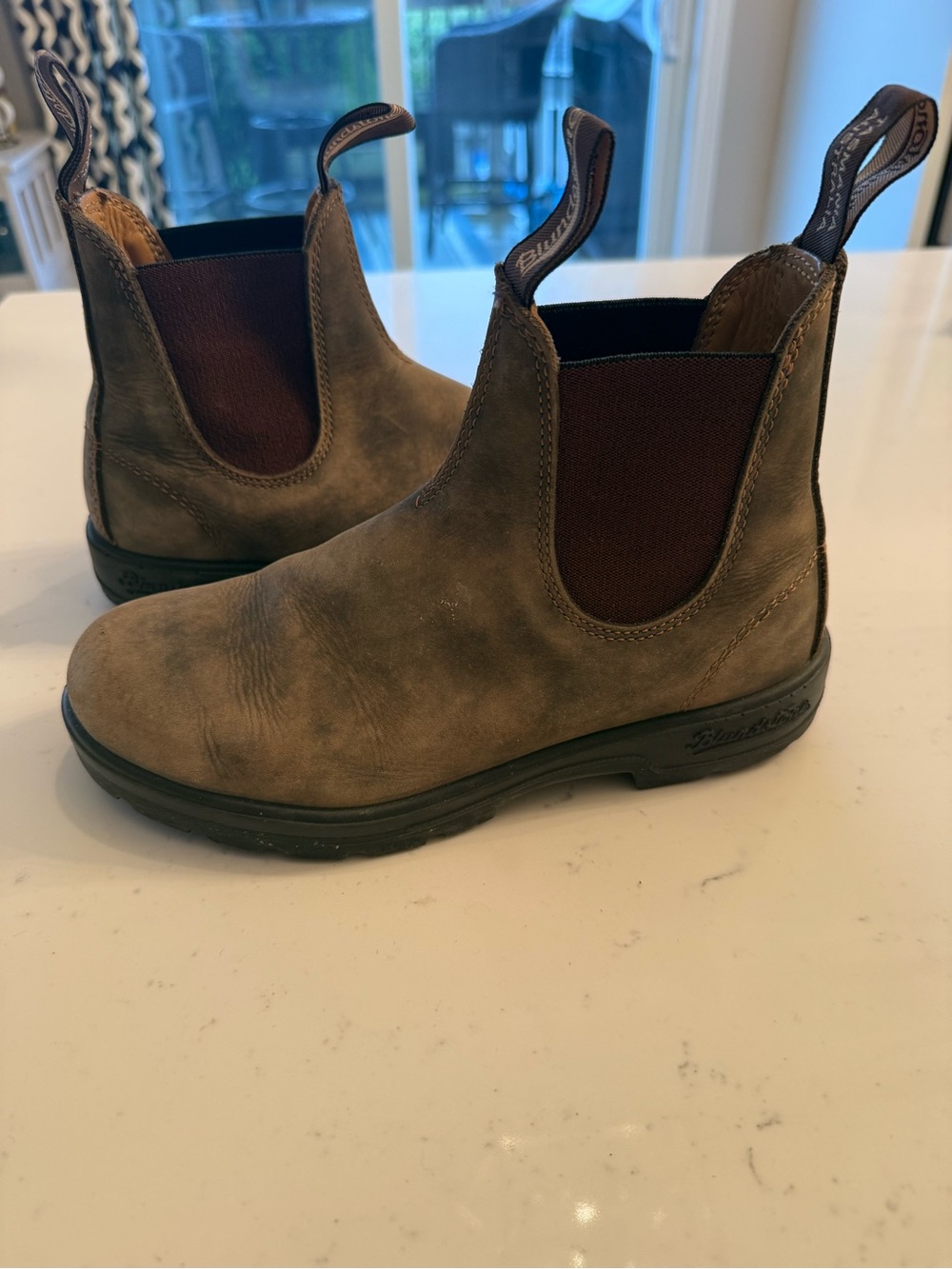 Blundstone Kids Brown/Tan Chelsea Boots